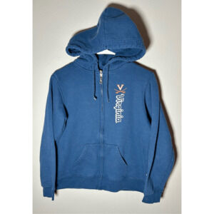 Vintage Virginia Cavaliers UVA Women’s Starter Full Zip Hoodie Sz Large